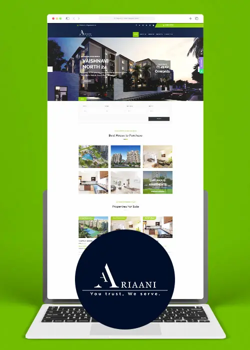 Aariaani Website