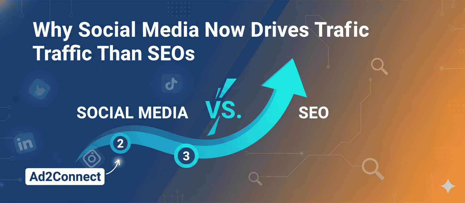Why Social Media Now Drives More Traffic Than SEO for SMBs