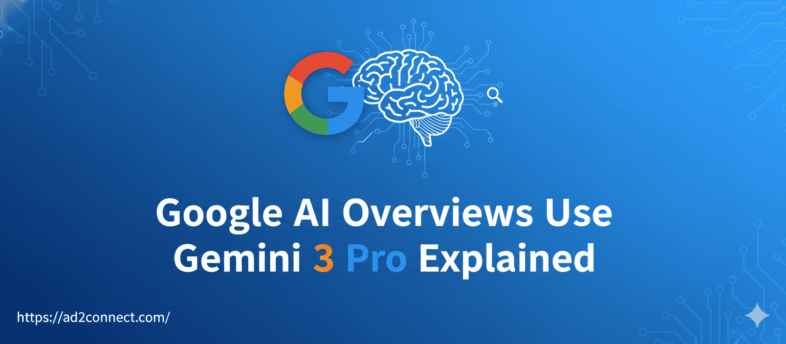 Google AI Overviews Use Gemini 3 Pro Explained