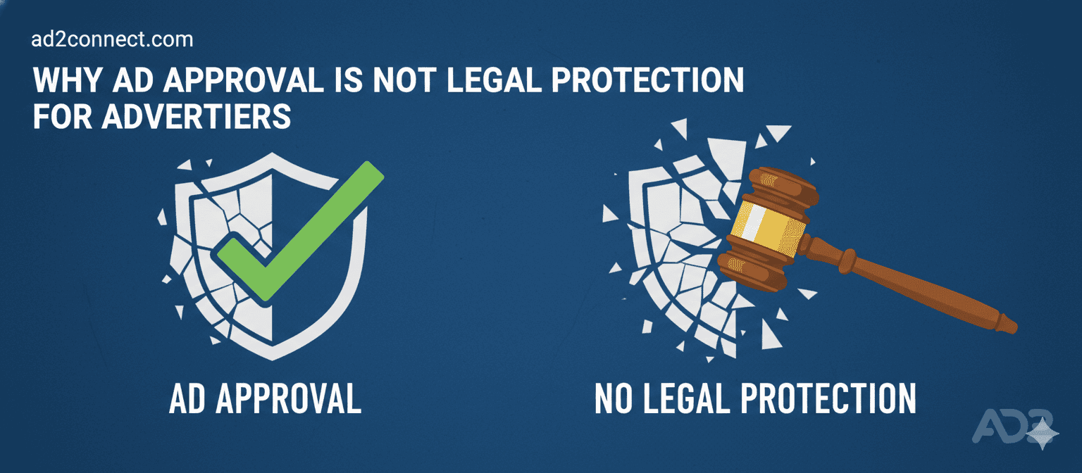 Why Ad Approval Is Not Legal Protection for Advertisers.
