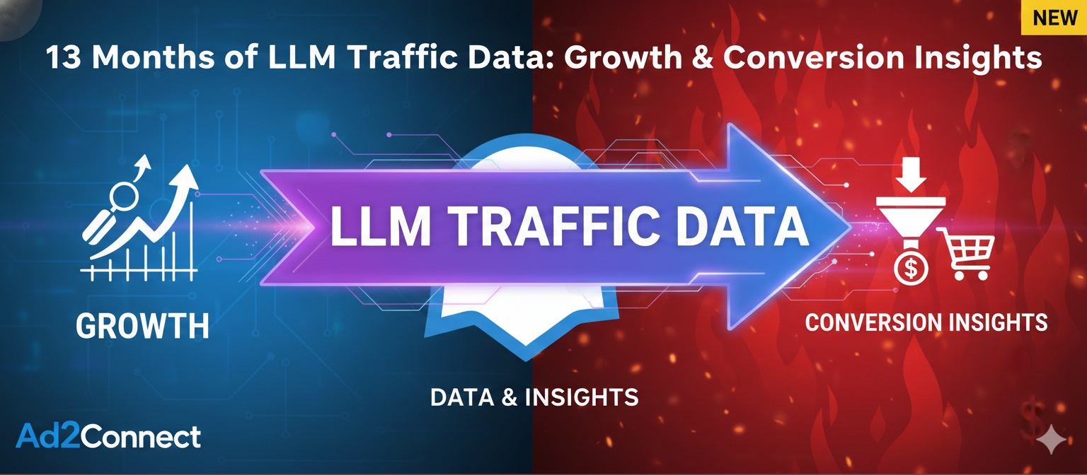 13 Months of LLM Traffic Data Growth & Conversion Insights