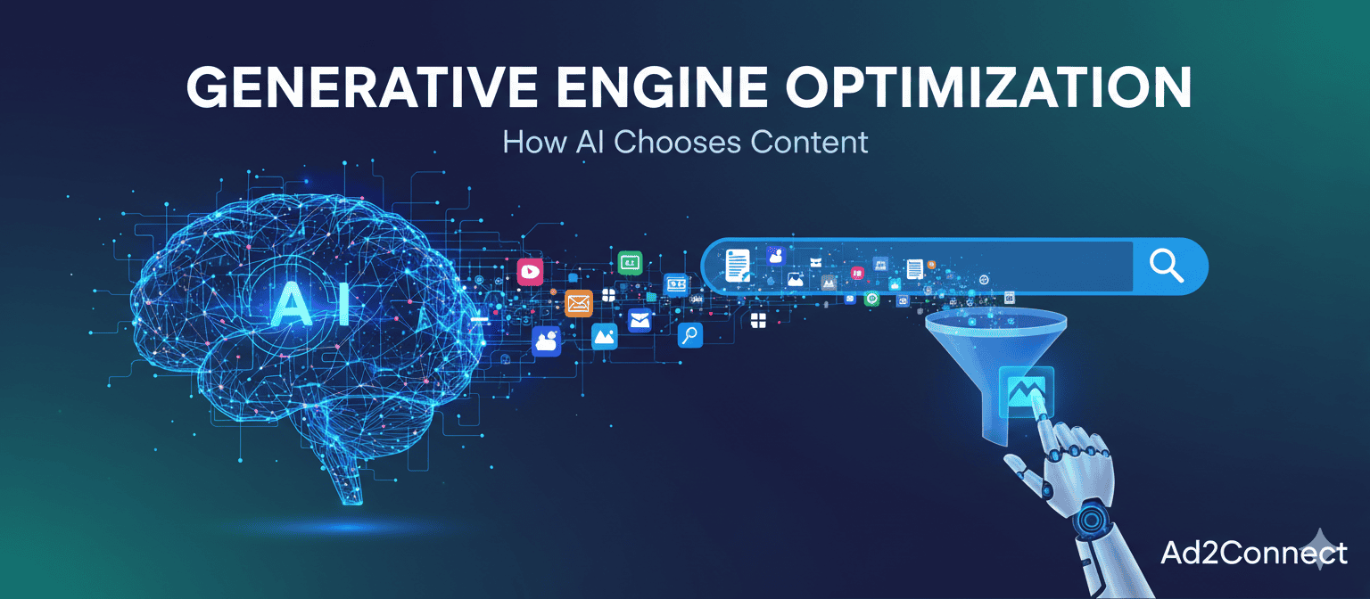 Generative Engine Optimization How AI Chooses Content