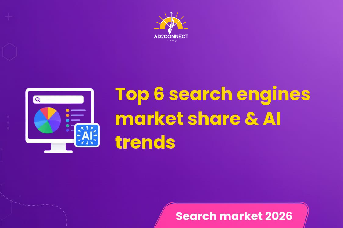 Top 6 Search Engines Market Share & AI Trends