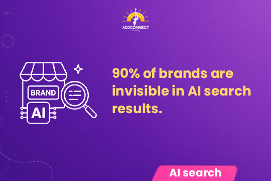 90% of brands are invisible in AI search results.