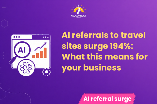 AI Referrals to Travel Sites Surge 194%: What This Means for Your Business