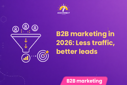 B2B Marketing in 2026: Less Traffic, Better Leads