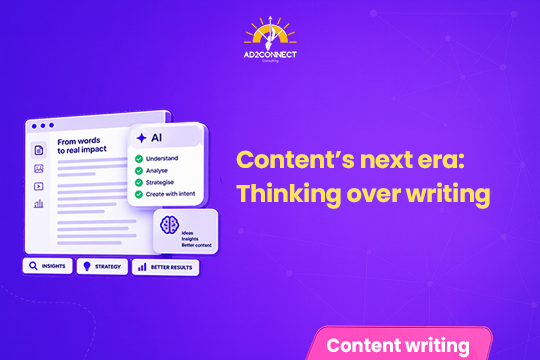 Content’s Next Era: Thinking Over Writing
