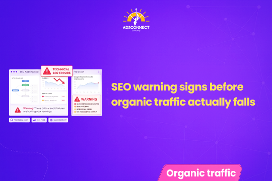SEO Warning Signs Before Organic Traffic Actually Falls