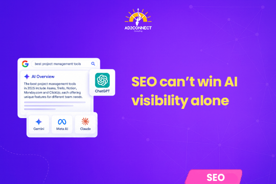 SEO can’t win AI visibility alone