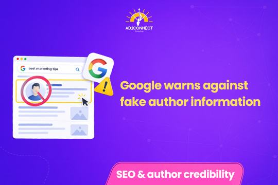 Google Warns Against Fake Author Information